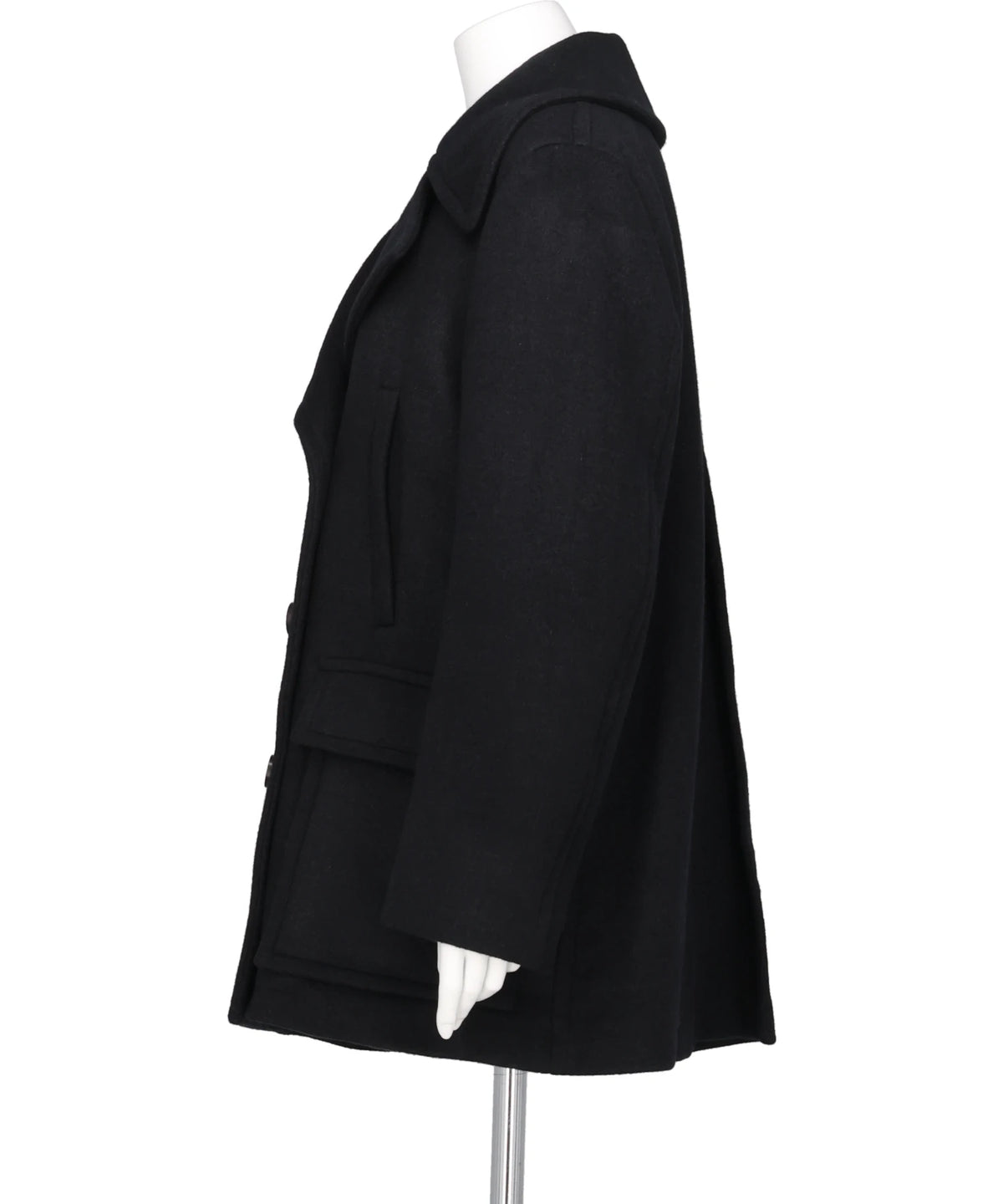 WOOL MELTON PEACOAT