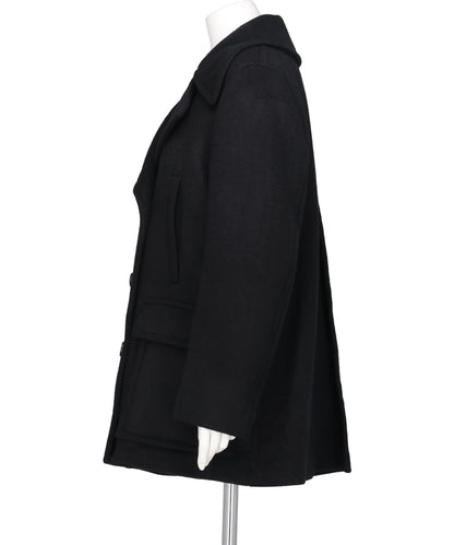 WOOL MELTON PEACOAT