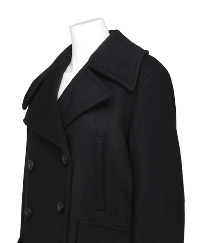 WOOL MELTON PEACOAT