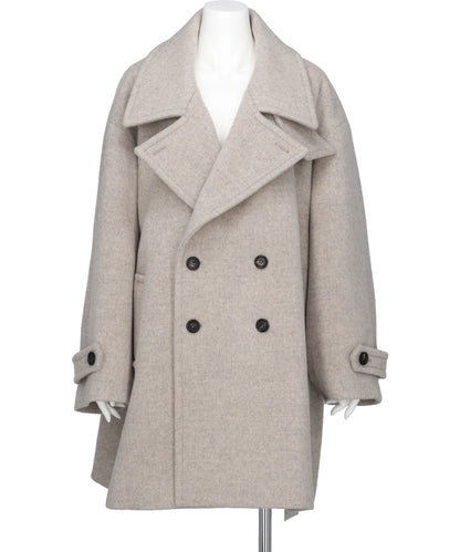 KIMHEKIM(キムヘキム) 2026AW CHLOE OVERSIZED PEACOAT ZG3CT03BE