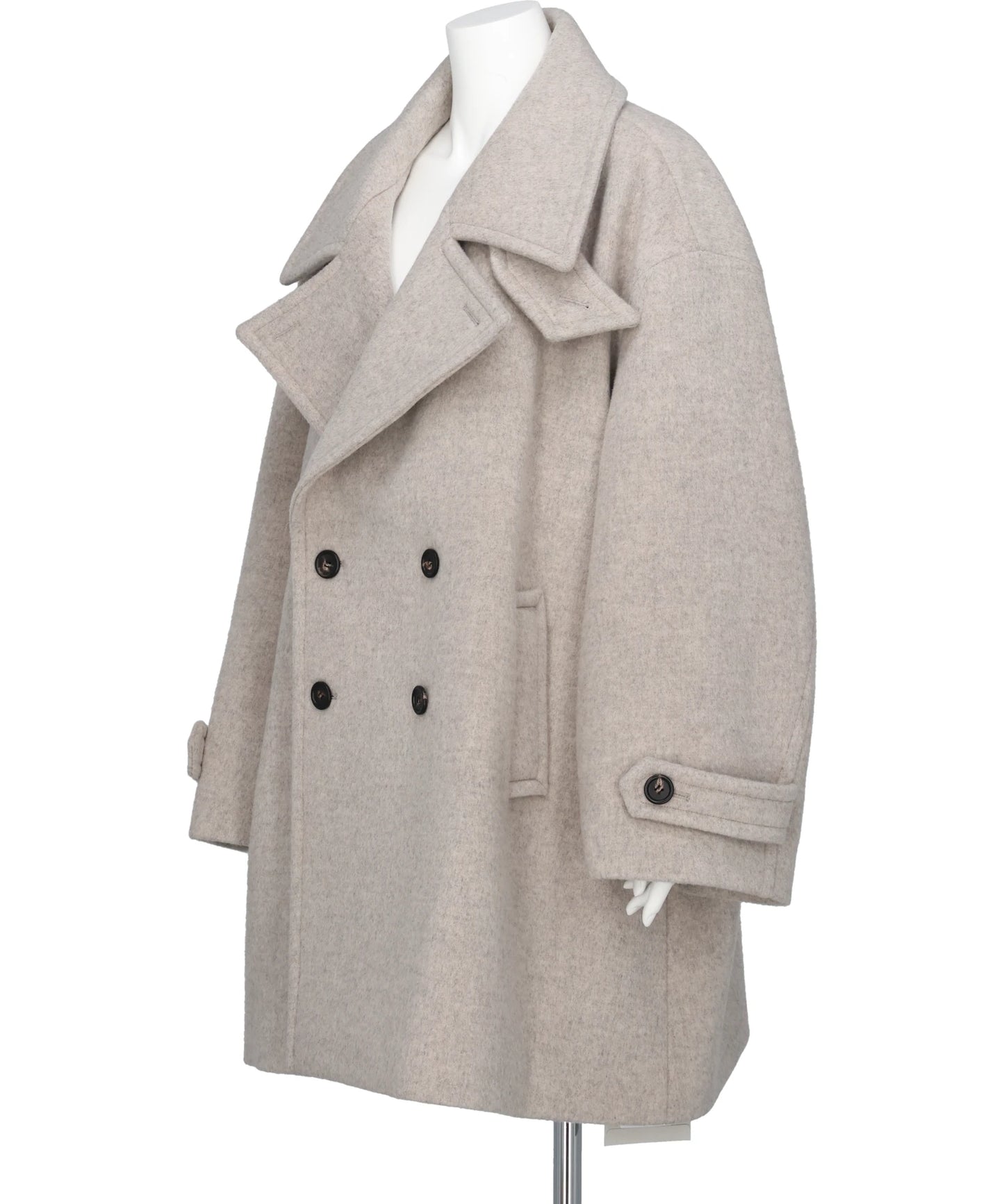CHLOE OVERSIZED PEACOAT