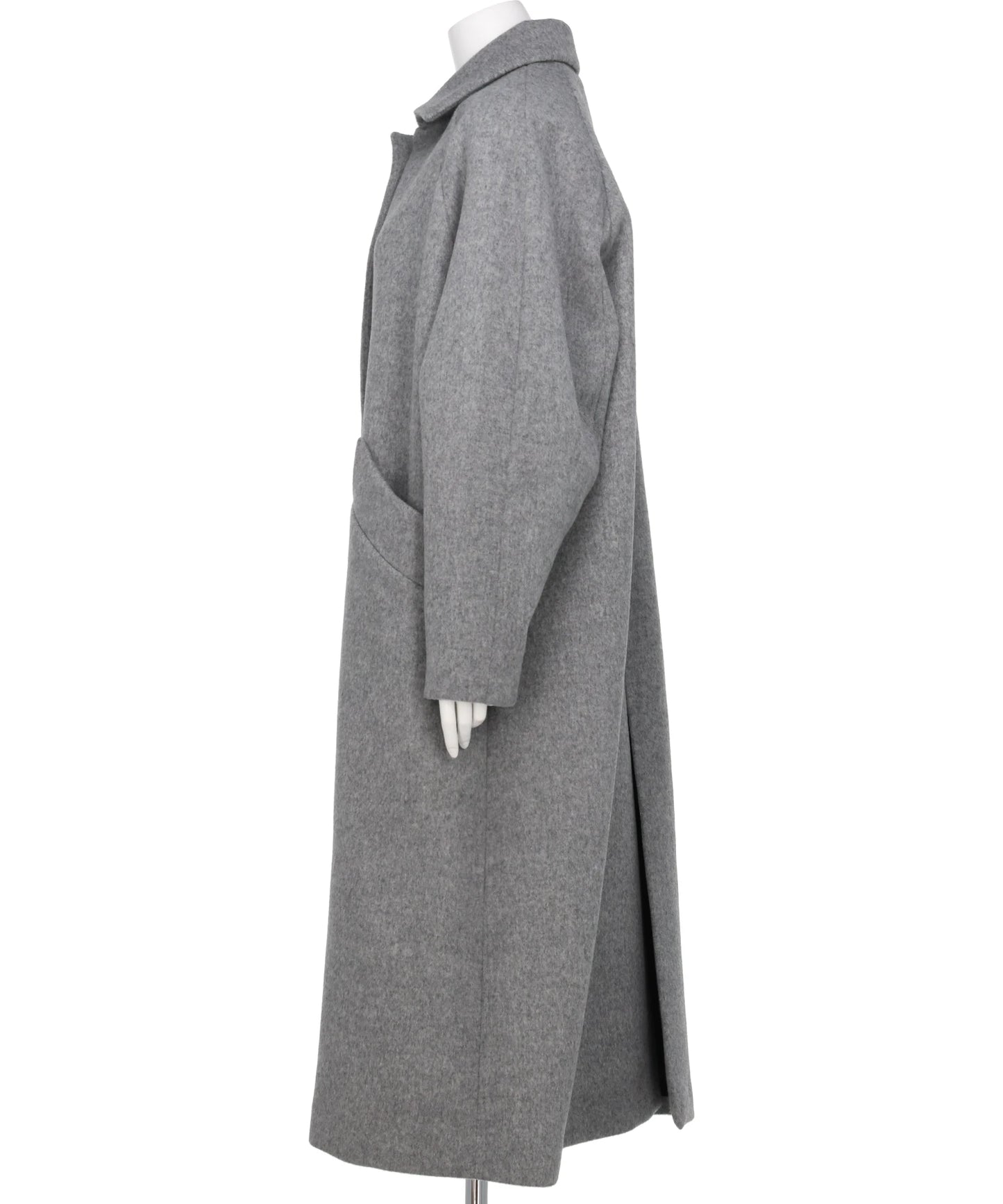 BEAVER CLOTHLONG COAT