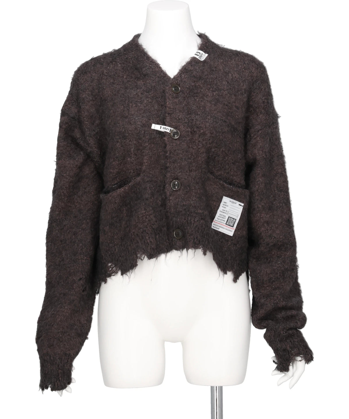 Maison MIHARA YASUHIRO(メゾンミハラヤスヒロ) MOHAIR KNIT CARDIGAN