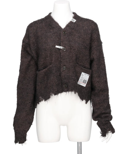 Maison MIHARA YASUHIRO(メゾンミハラヤスヒロ) MOHAIR KNIT CARDIGAN