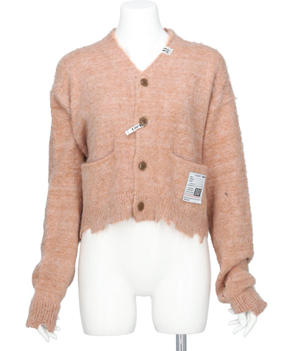 Maison MIHARA YASUHIRO(メゾンミハラヤスヒロ) MOHAIR KNIT CARDIGAN