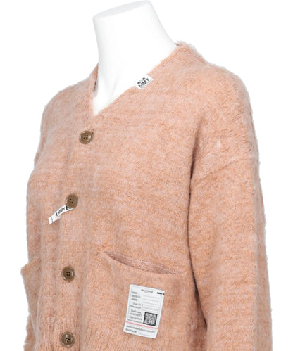 MOHAIR KNIT CARDIGAN