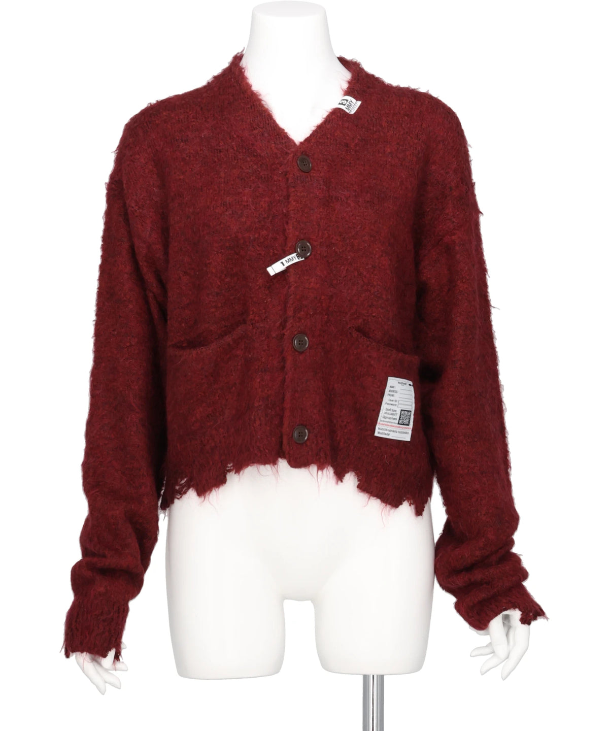 Maison MIHARA YASUHIRO(メゾンミハラヤスヒロ) MOHAIR KNIT CARDIGAN