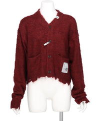 Maison MIHARA YASUHIRO(メゾンミハラヤスヒロ) MOHAIR KNIT CARDIGAN