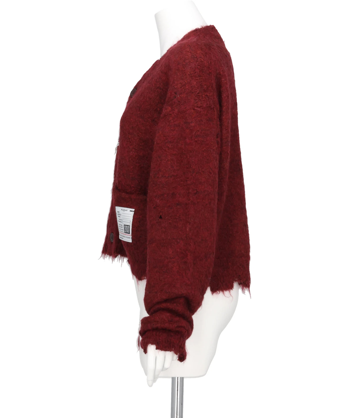 MOHAIR KNIT CARDIGAN