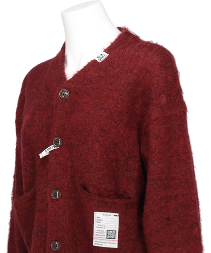 MOHAIR KNIT CARDIGAN