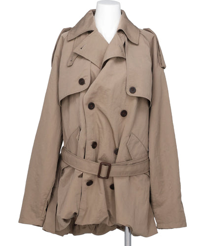 POOLDE（プールデ）CONTOURED MINI TRENCH