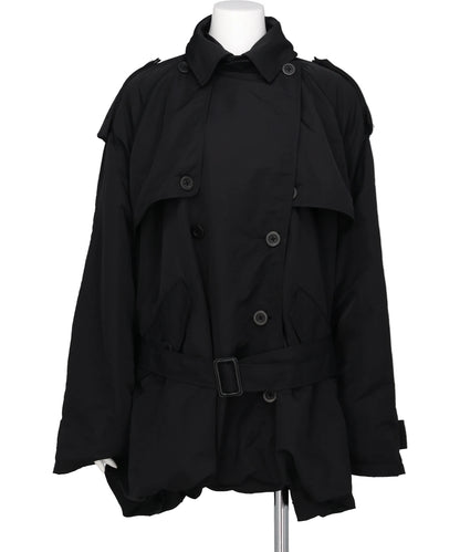 POOLDE（プールデ）CONTOURED MINI TRENCH