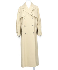 Mame Kurogouchi(マメ クロゴウチ)CORDING EMBROIDERY DETAILED TRENCH COAT