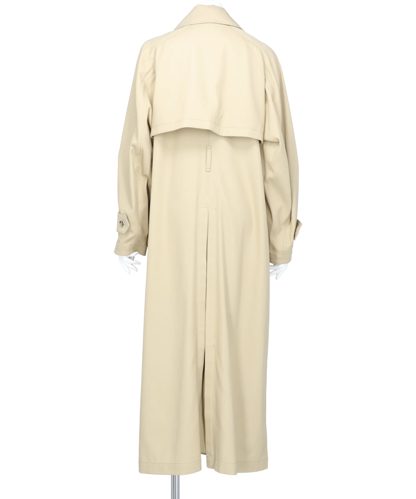 CORDING EMBROIDERY DETAILED TRENCH COAT