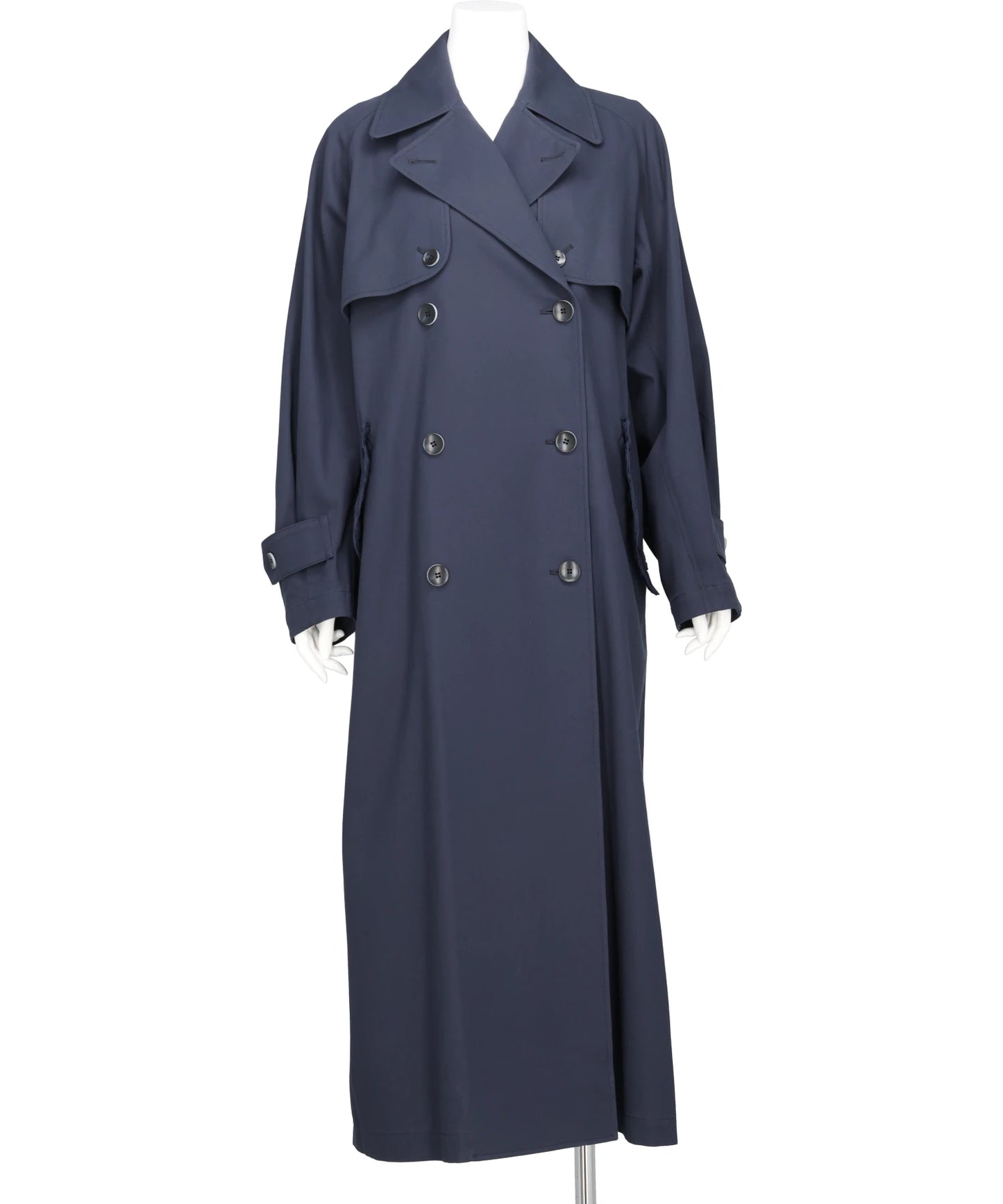 CORDING EMBROIDERY DETAILED TRENCH COAT