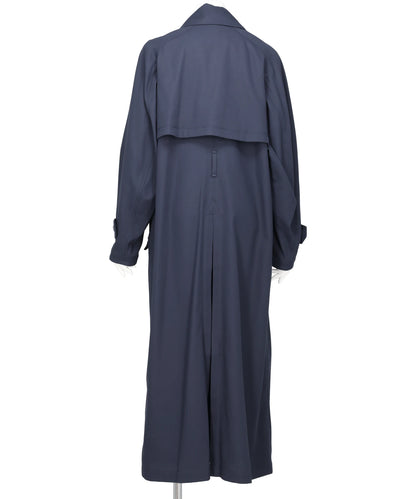 CORDING EMBROIDERY DETAILED TRENCH COAT