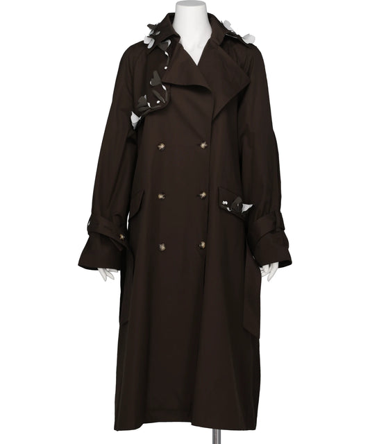 RIV NOBUHIKO(リブ ノブヒコ)BAYHAM FLOWER TRENCH COAT