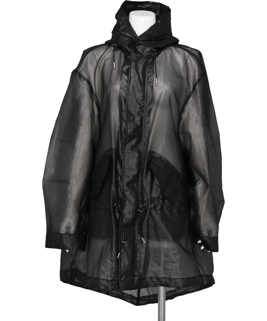 WINDPROOF ORGANDY MOD'S COAT