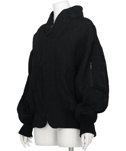 FLORAL JACQUARD TRIPLE CLOTH JACKET