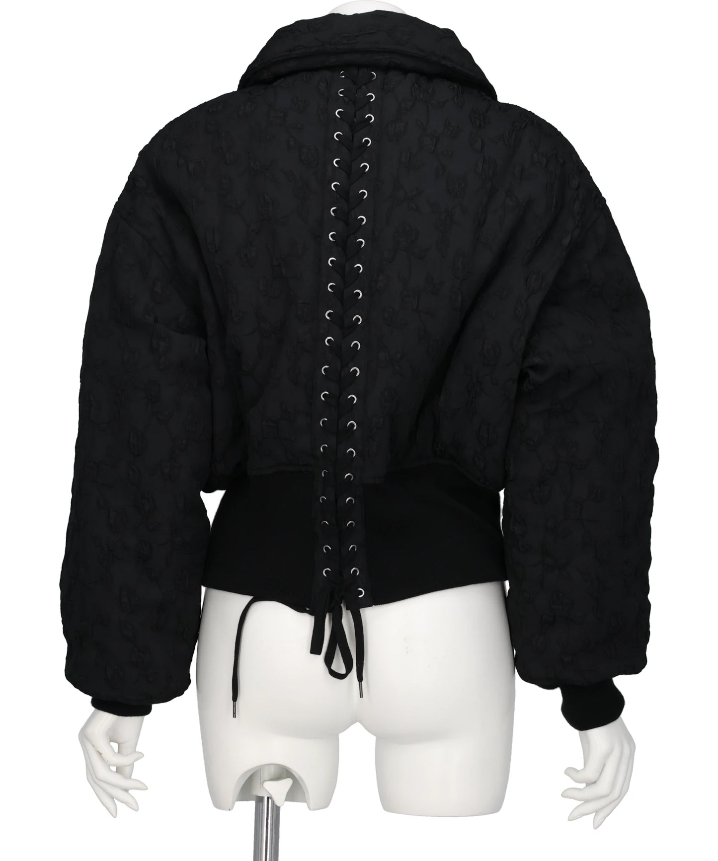 FLORAL JACQUARD BOMBER JACKET