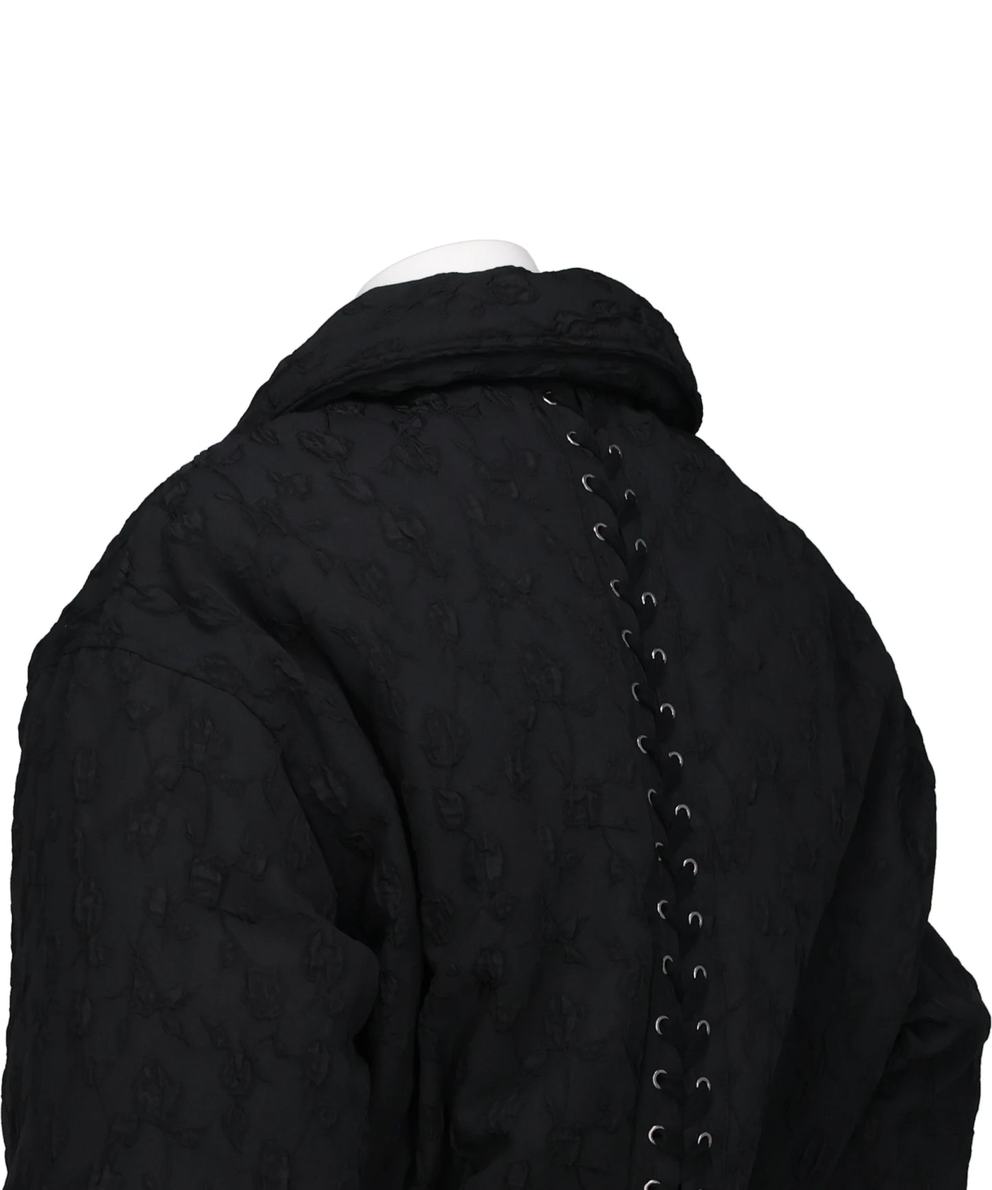 FLORAL JACQUARD BOMBER JACKET