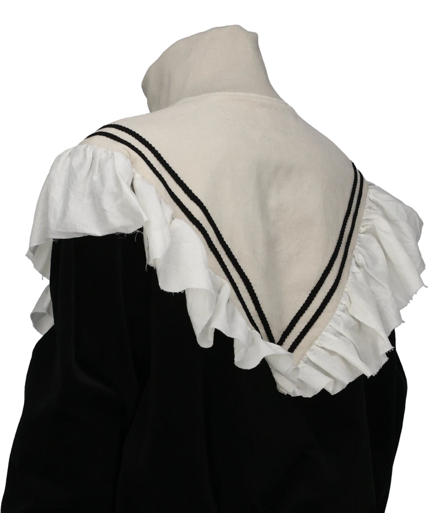 FRILL CORDUROY TRACK JACKET