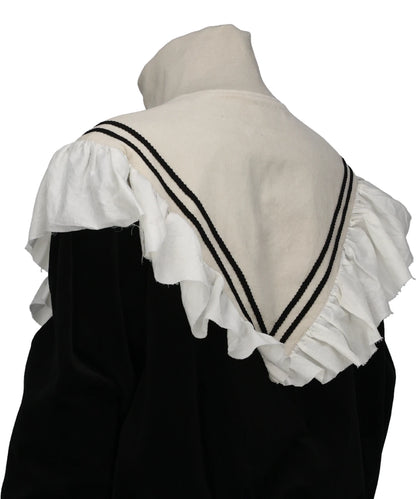 FRILL CORDUROY TRACK JACKET