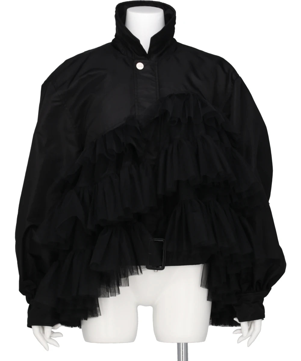 TULLE BOMBER JACKET