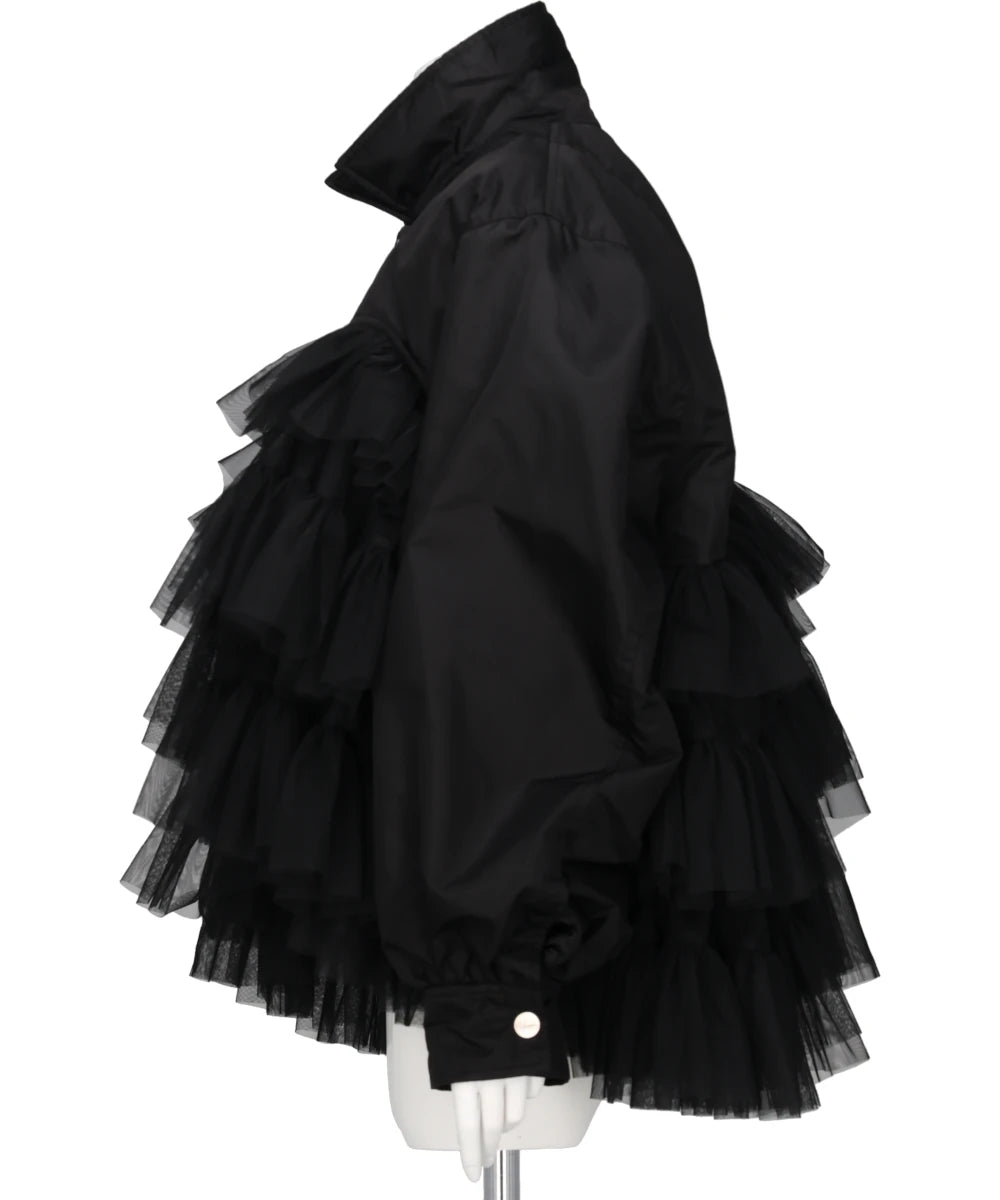 TULLE BOMBER JACKET