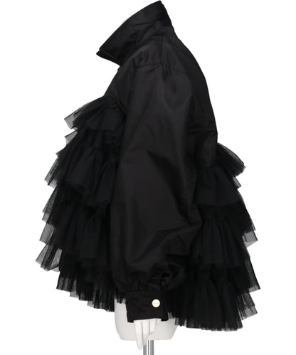 TULLE BOMBER JACKET