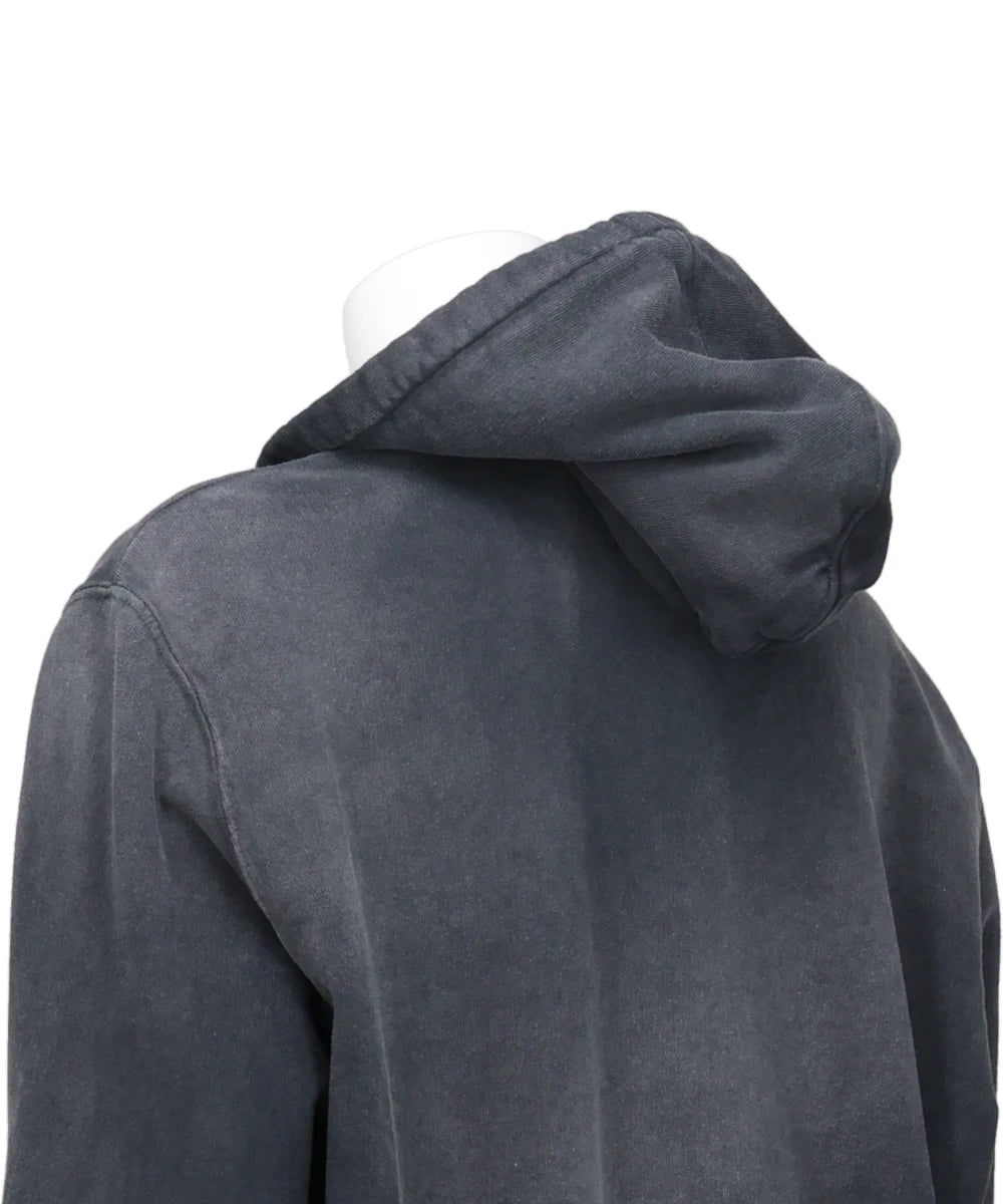 EMBROIDERED CHAIN ZIP-UP HOODIE