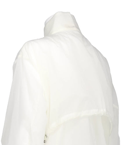 RIBBON TULLE EMBROIDERY WIND BREAKER