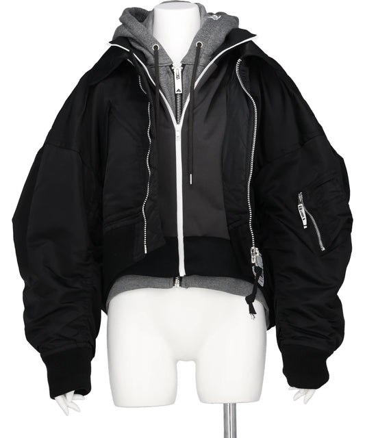 Maison MIHARA YASUHIRO(メゾンミハラヤスヒロ) LAYERED FLIGHT JACKET