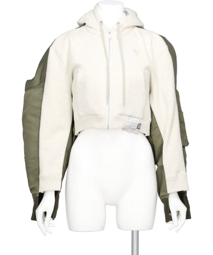 Maison MIHARA YASUHIRO(メゾンミハラヤスヒロ) 2026SS COMBINED PARKA×MA-1 BLOUON B16BL021