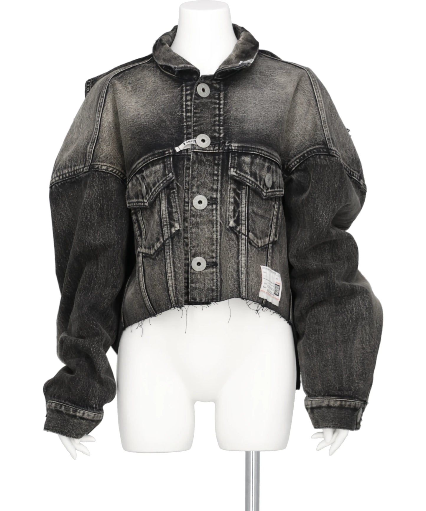 Maison MIHARA YASUHIRO(メゾンミハラヤスヒロ) 2026SS W SLEEVE DENIM BLOUSON　B16BL052