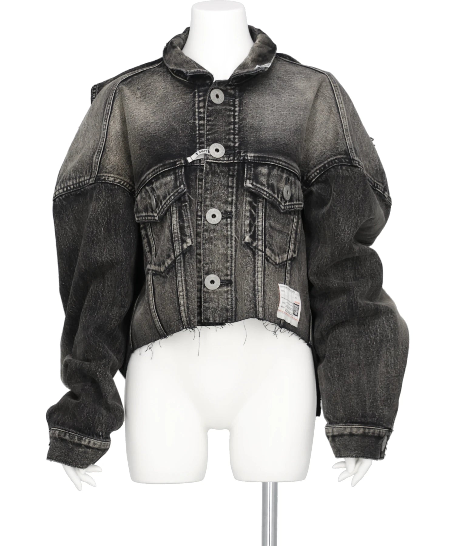 Maison MIHARA YASUHIRO(メゾンミハラヤスヒロ) 2026SS W SLEEVE DENIM BLOUSON　B16BL052