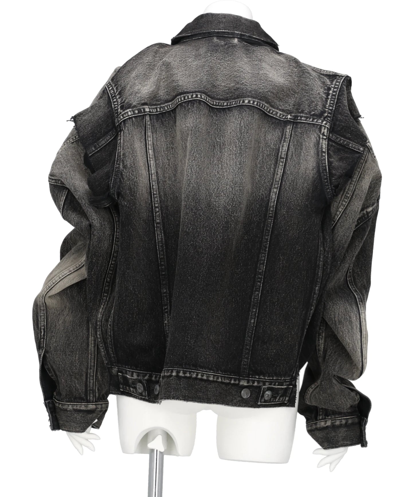 W SLEEVE DENIM BLOUSON