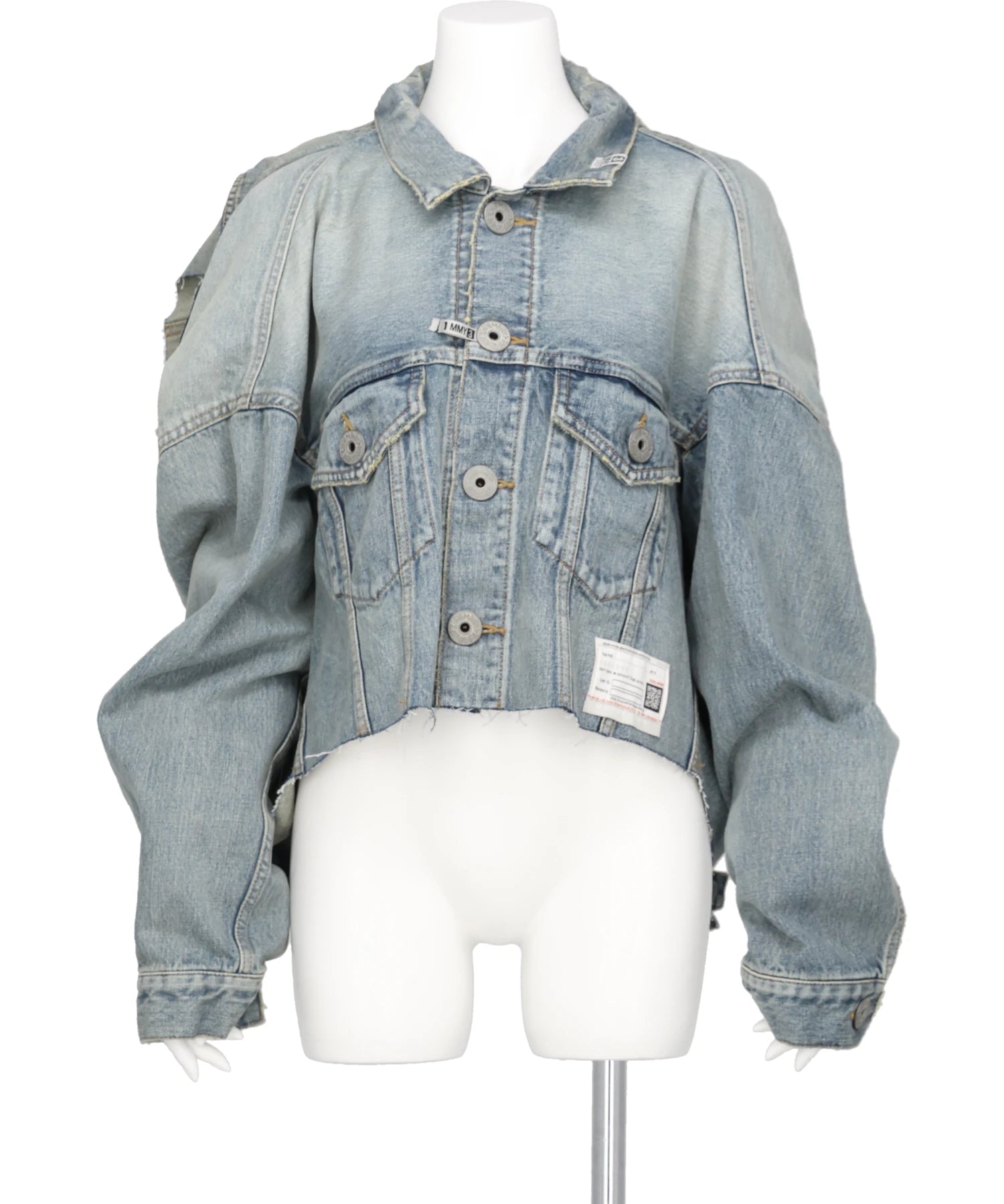 Maison MIHARA YASUHIRO(メゾンミハラヤスヒロ) 2026SS W SLEEVE DENIM BLOUSON　B16BL052
