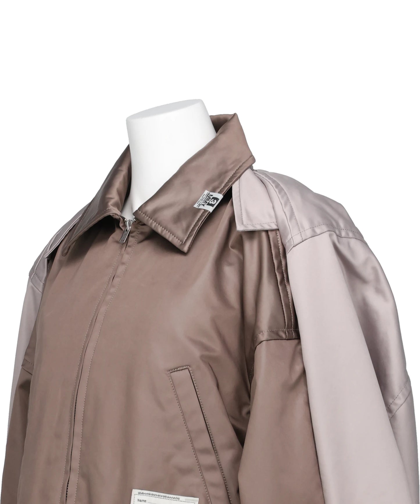 DOUBLE SLEEVE ZIP-UP JACKET