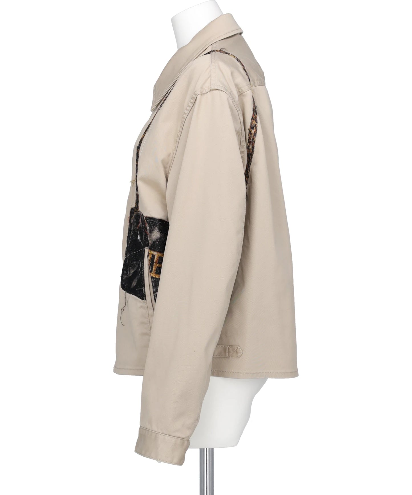TROMPE L'OEIL EMBROIDERY DRIZZLER JACKET