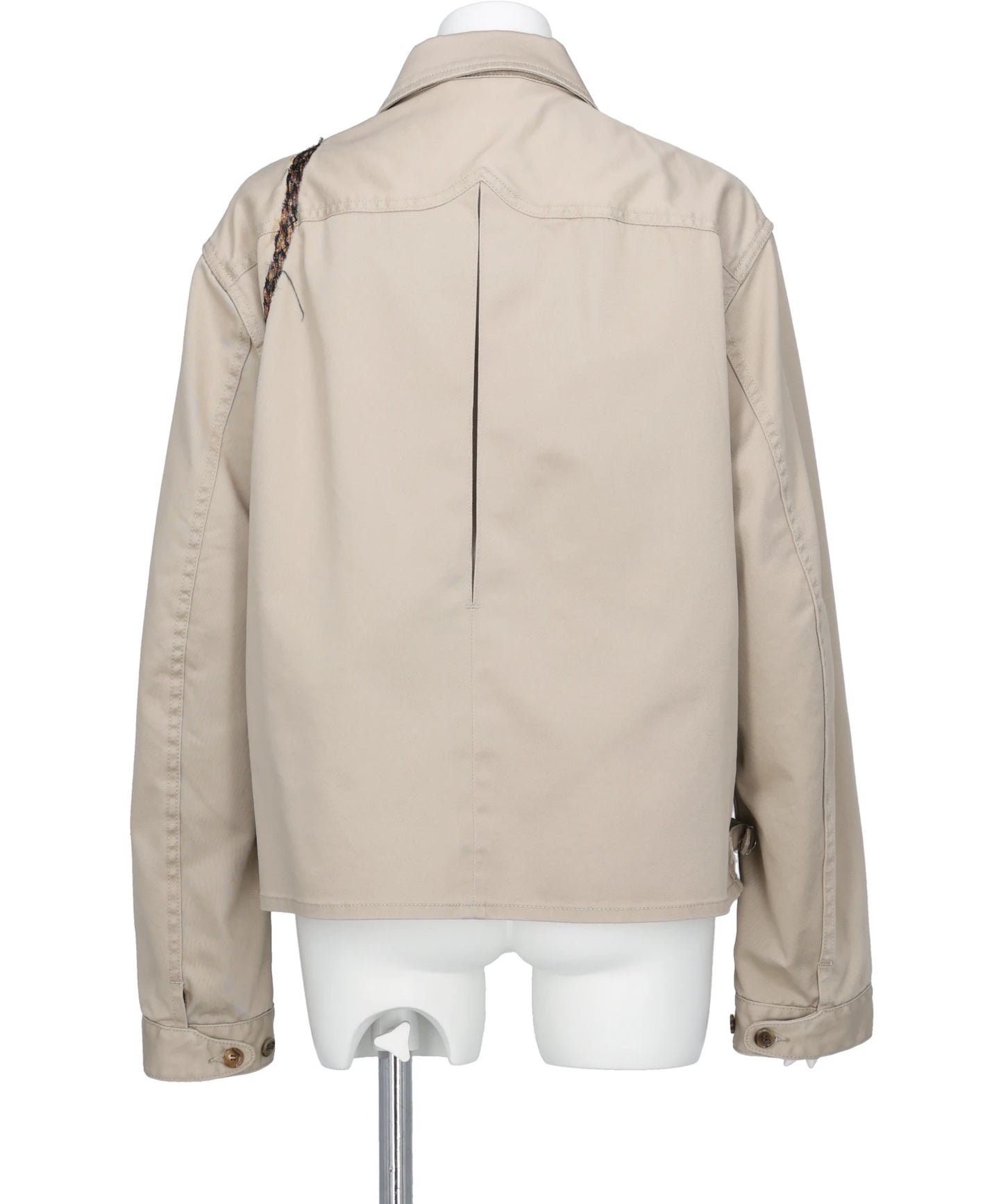 TROMPE L'OEIL EMBROIDERY DRIZZLER JACKET