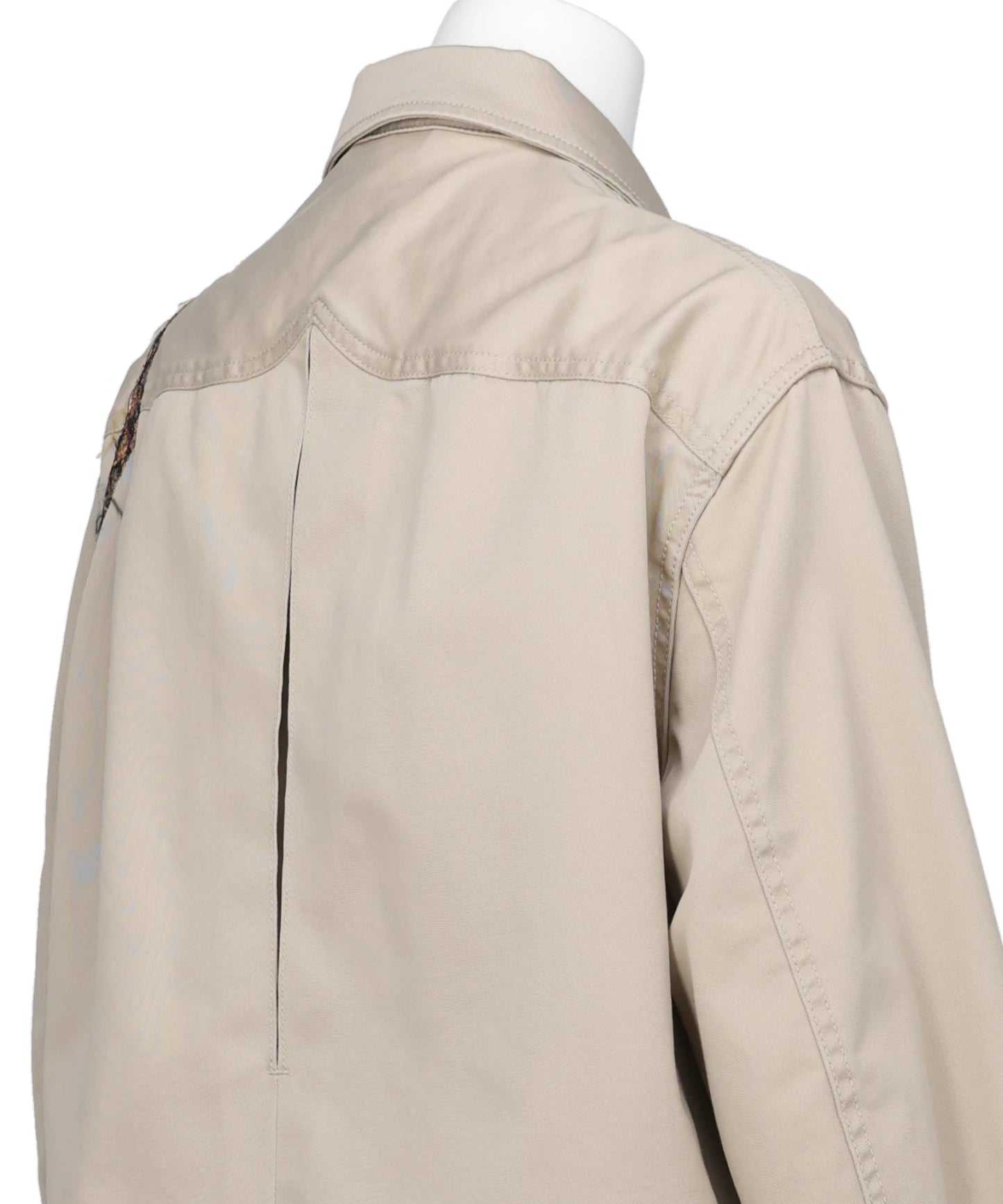 TROMPE L'OEIL EMBROIDERY DRIZZLER JACKET