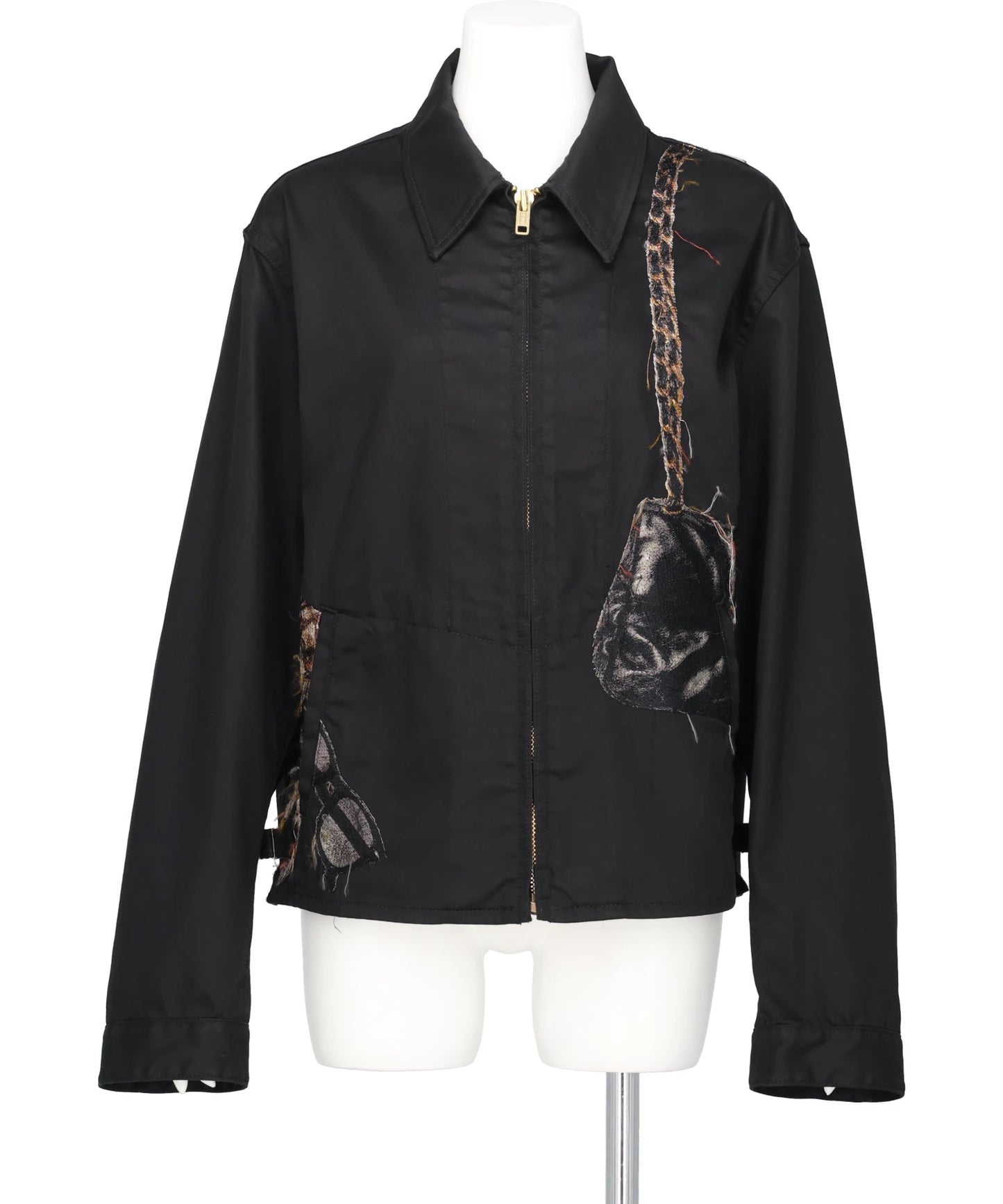 doublet(ダブレット) TROMPE L'OEIL EMBROIDERY DRIZZLER JACKET