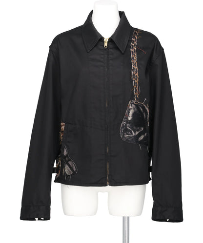 doublet(ダブレット) TROMPE L'OEIL EMBROIDERY DRIZZLER JACKET