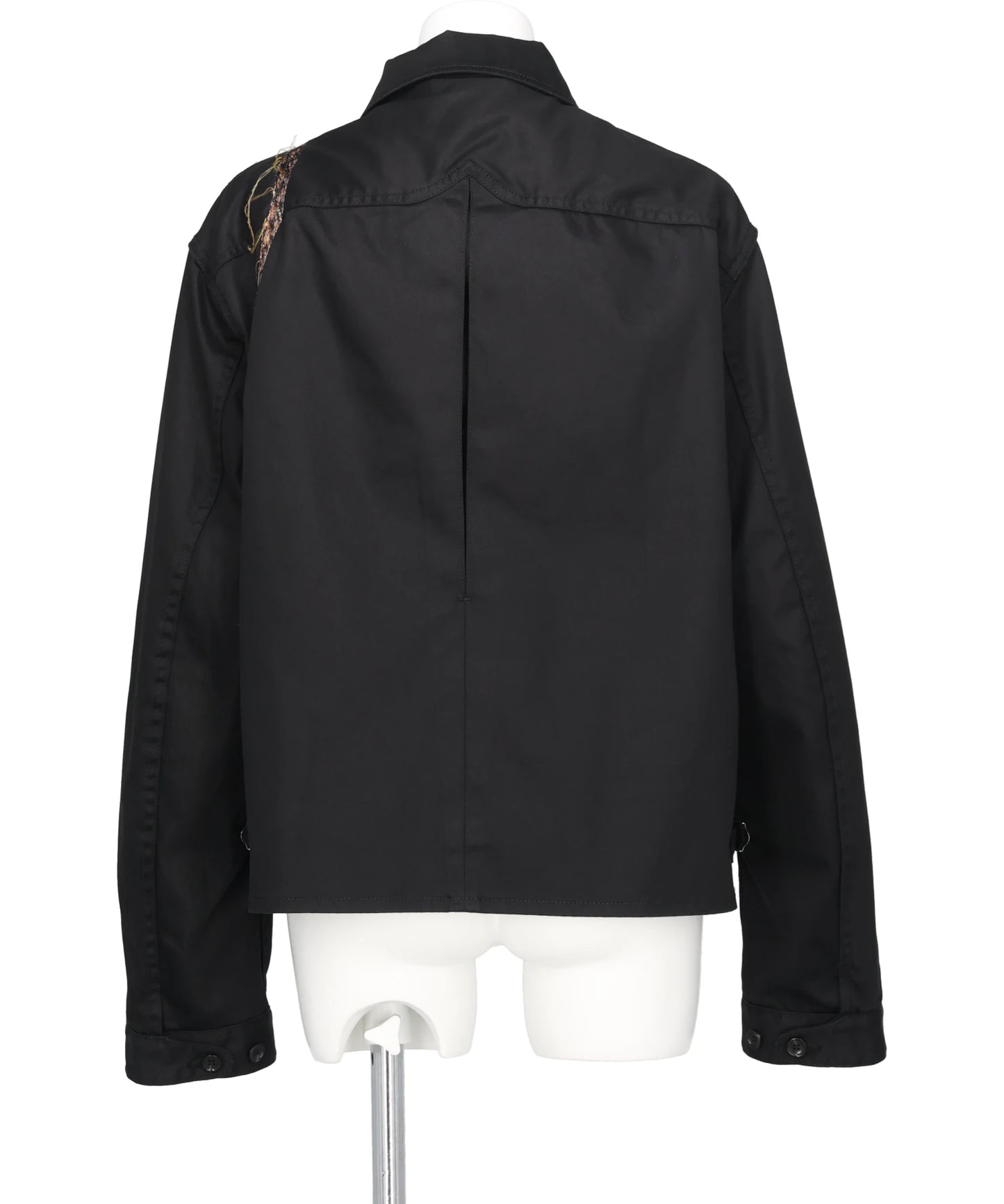 TROMPE L'OEIL EMBROIDERY DRIZZLER JACKET