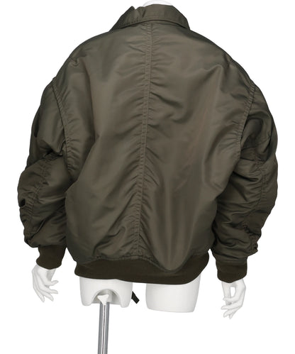LAYERED BOMBER JACKET