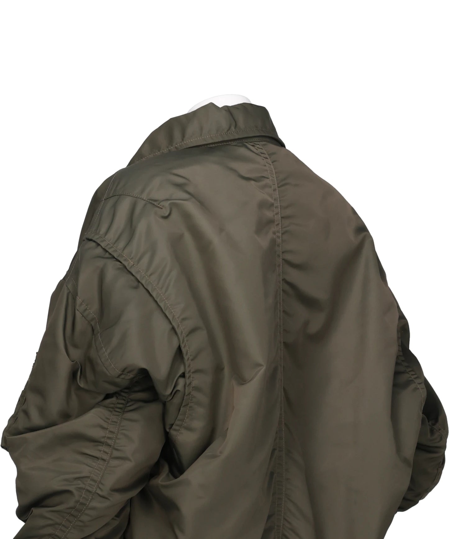 LAYERED BOMBER JACKET