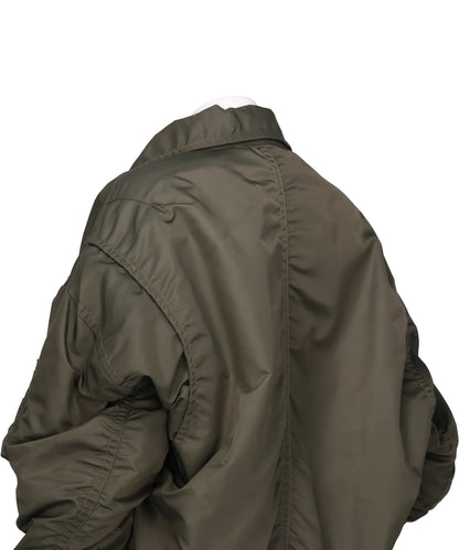 LAYERED BOMBER JACKET