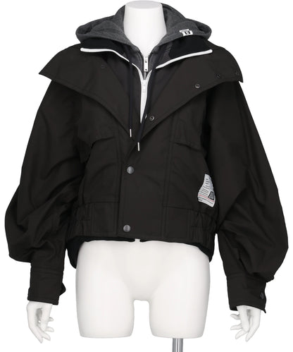 Maison MIHARA YASUHIRO(メゾンミハラヤスヒロ) 2026AW THREE LAYERED BOMBER JACKET　K17BL331