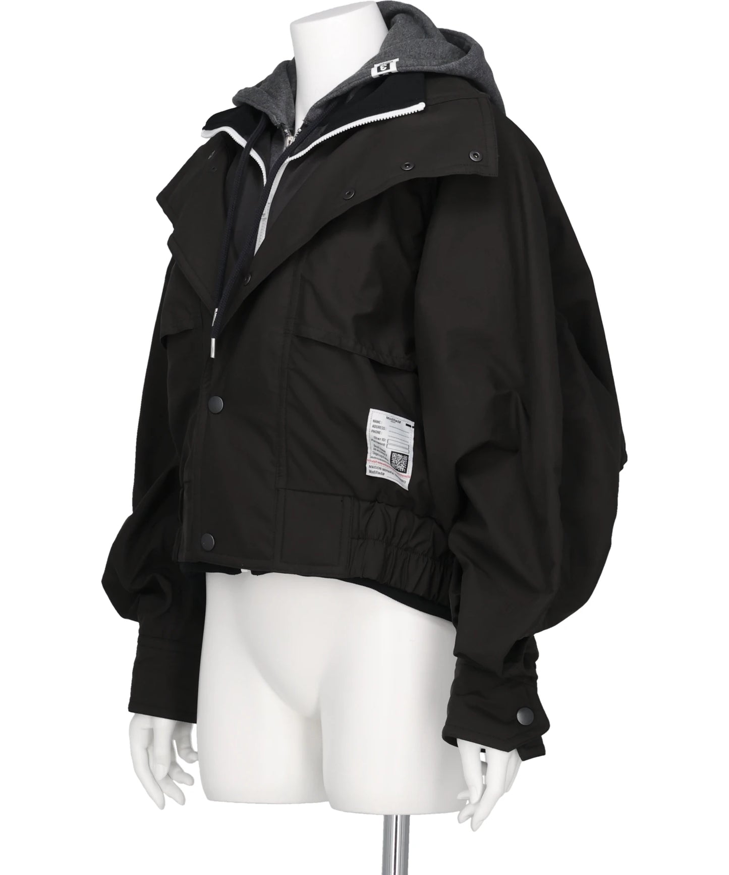 THREE LAYERED BOMBER JACKET